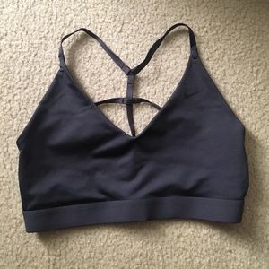 Women’s Medium Grey Nike Sports Bra